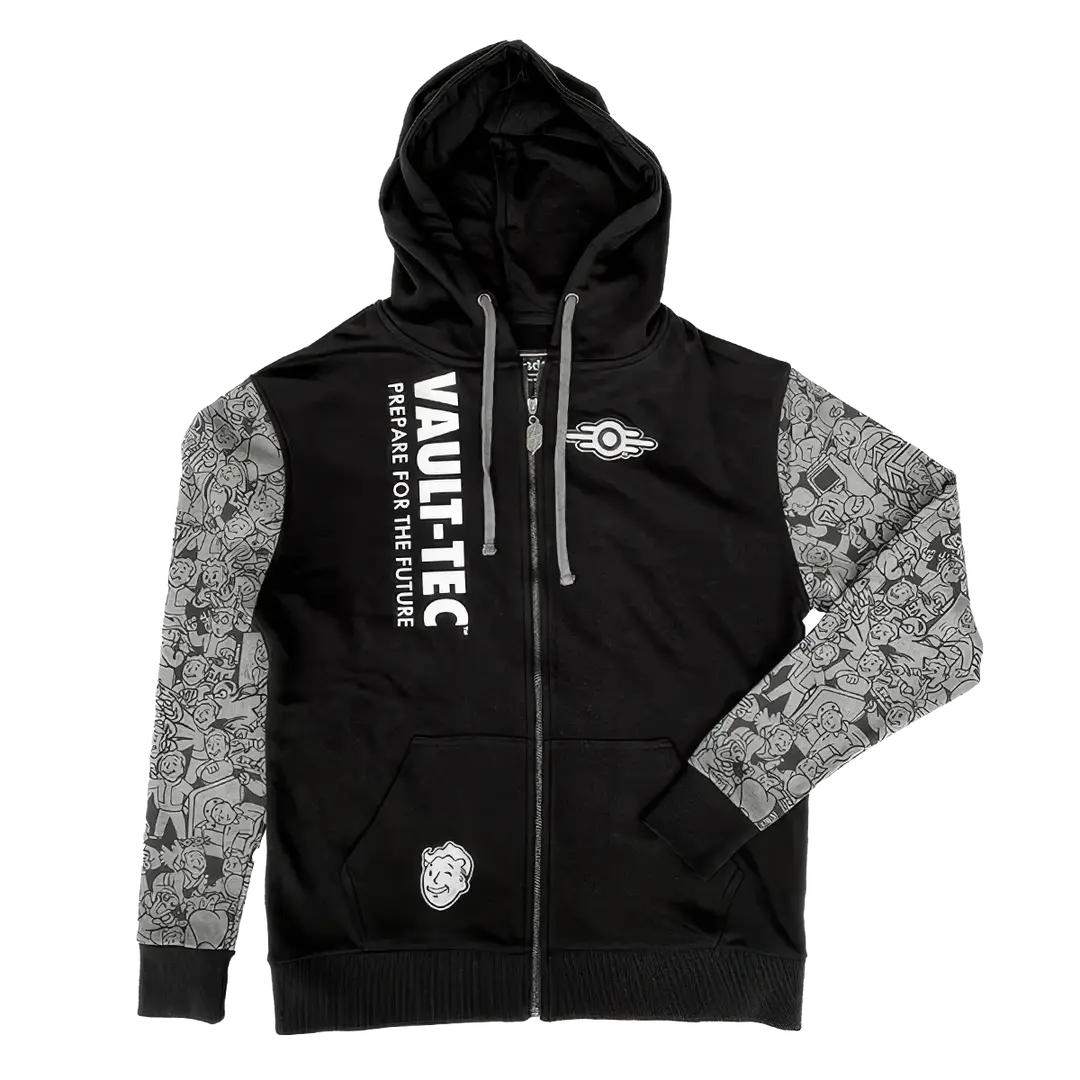 Fallout Vault-Tec Zip Up Hoodie M Cover Fallout Vault-Tec Zip Up Hoodie M Cover
