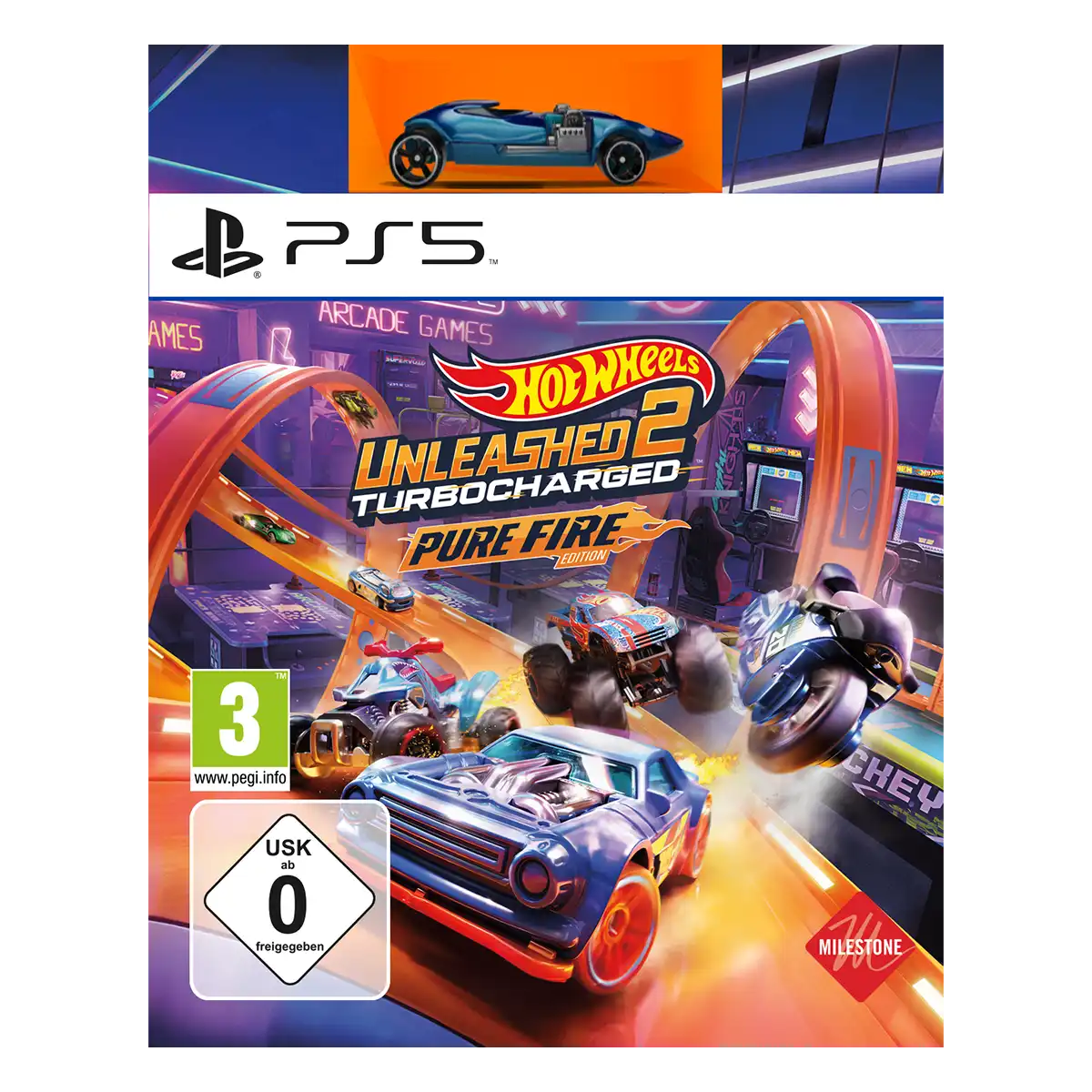 Hot Wheels Unleashed™ 2 Turbocharged Pure Fire Edition (PS5)