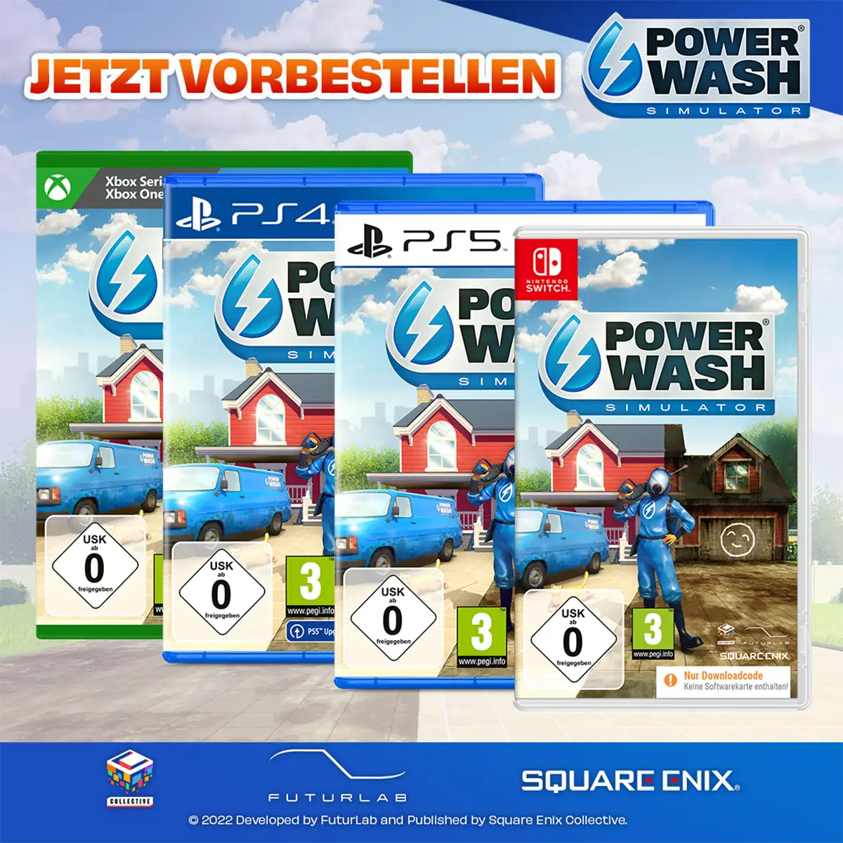 PowerWash Simulator for PS5, PS4, and Switch release date to be