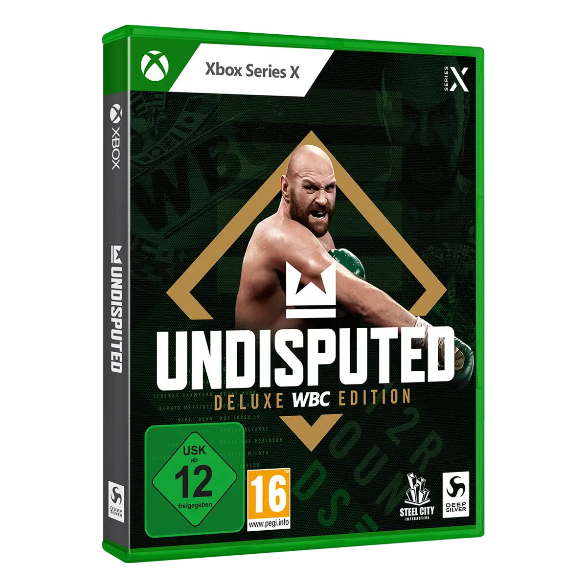 Undisputed Deluxe WBC Edition (XSRX) Cover Undisputed Deluxe WBC Edition (XSRX) Cover