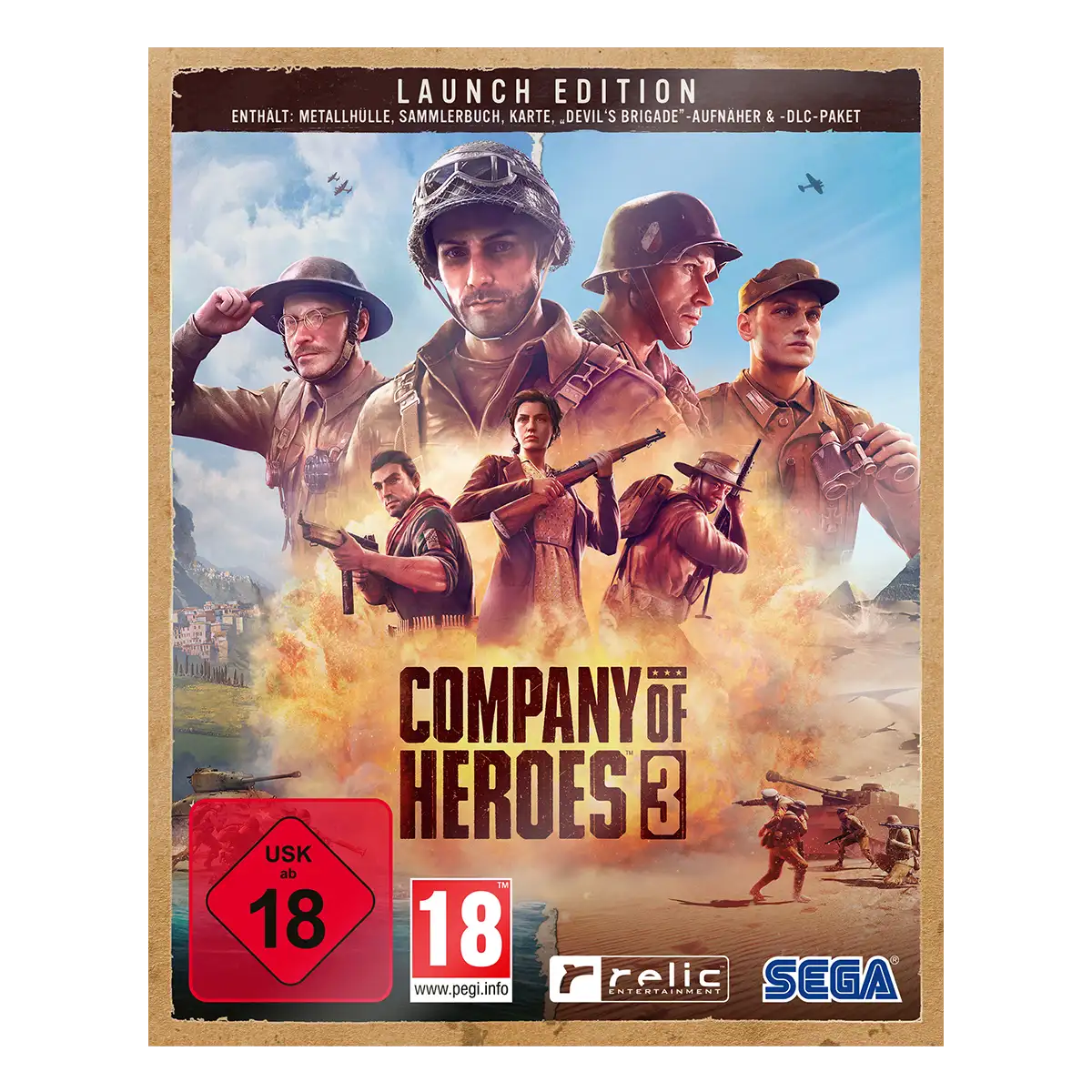 Company of Heroes 3 Launch Edition (Metal Case) (PC) Thumbnail 1