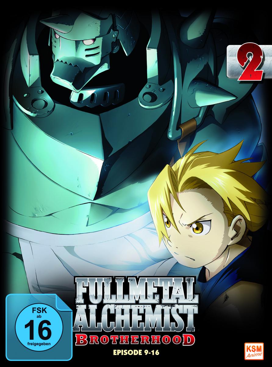 Fullmetal Alchemist: Brotherhood - Volume 2: Episode 09-16 (Limited Edition) [DVD] Cover