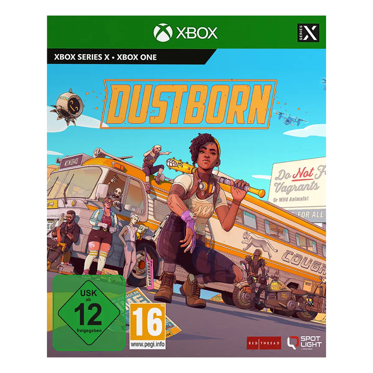 Dustborn Deluxe Edition (XONE / XSRX) Cover