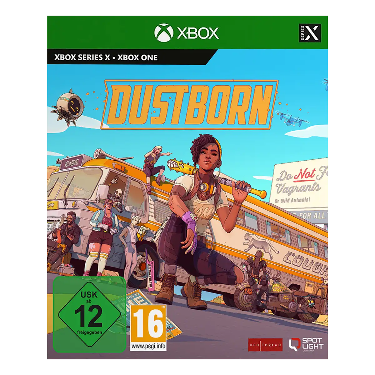 Dustborn Deluxe Edition (XONE / XSRX) Cover Dustborn Deluxe Edition (XONE / XSRX) Cover