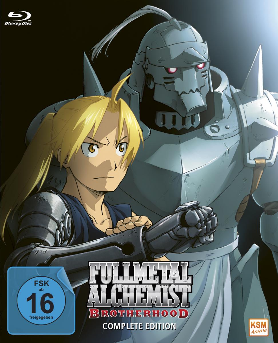 Fullmetal Alchemist: Brotherhood - Complete Edition (Episode 01-64 + OVA) [Blu-ray] Cover