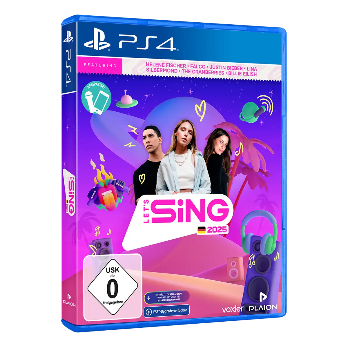 Let's Sing 2025 German Version (PS4) Let's Sing 2025 German Version (PS4)