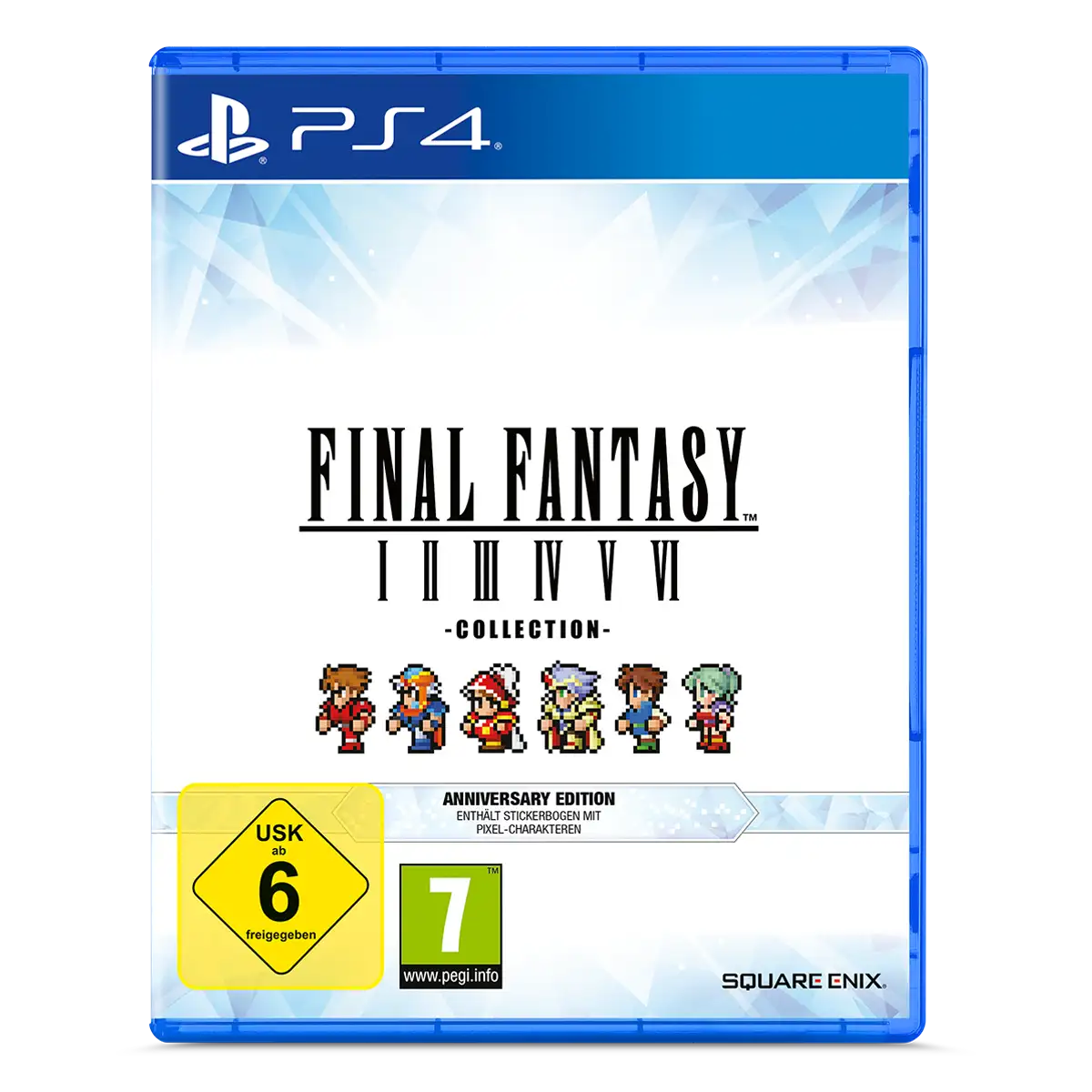 Final Fantasy I-VI Collection Anniversary Edition (PS4) Cover