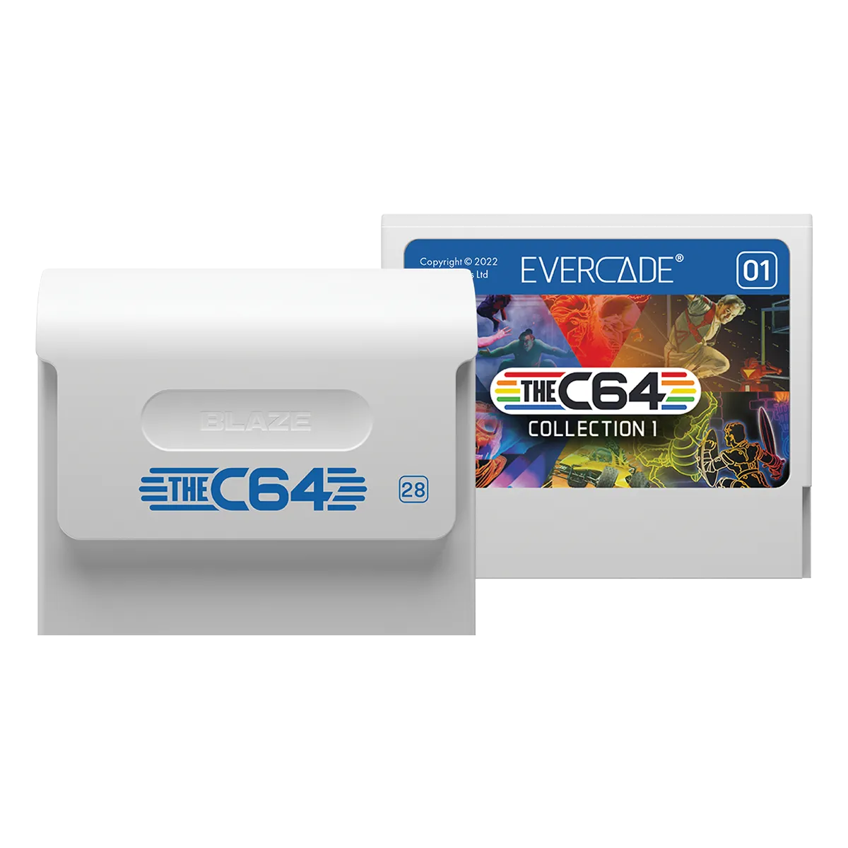 Blaze Evercade The C64 Collection 1 Cartridge 1 - Blue Collection Thumbnail 2