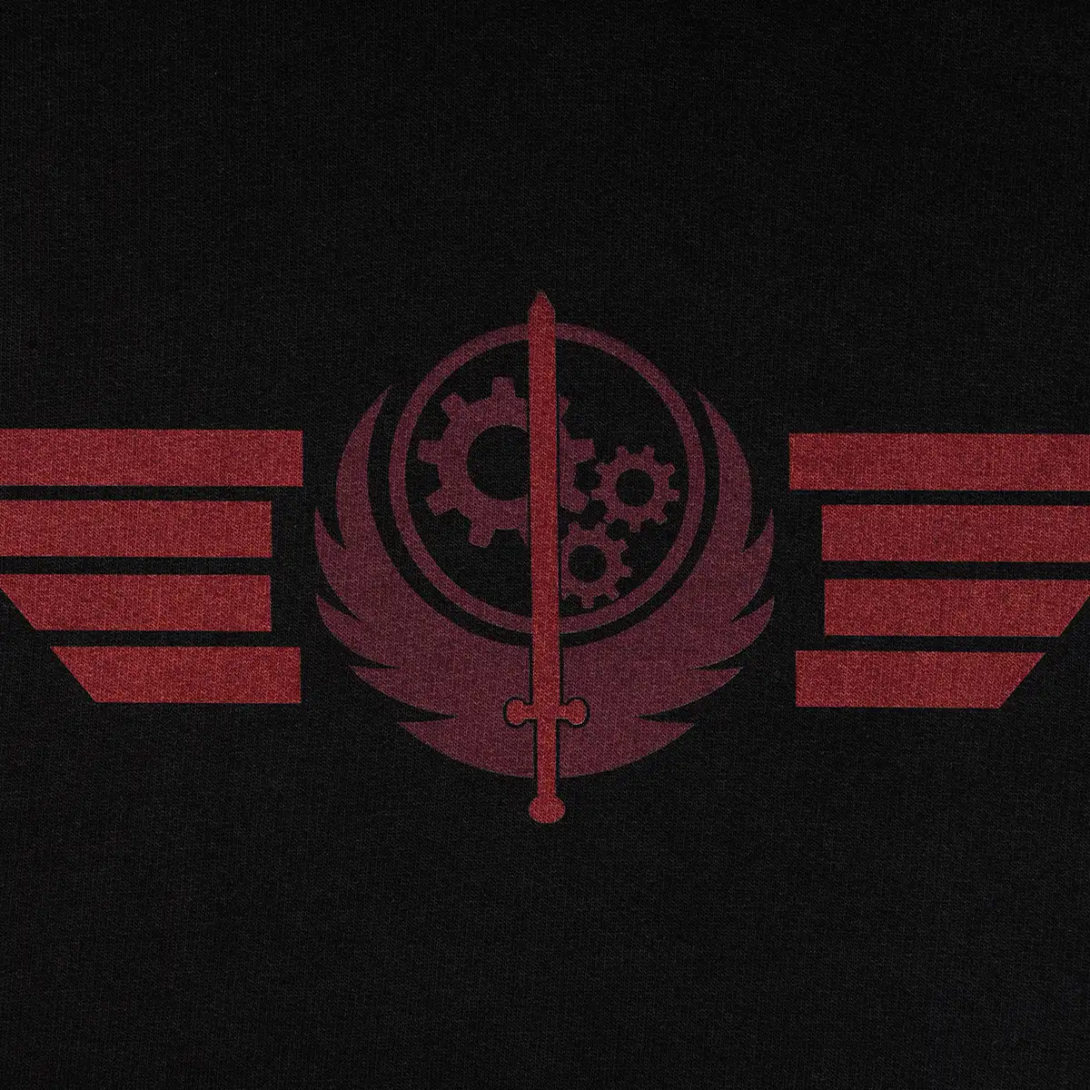 Fallout Hoodie "Brotherhood of Steel" schwarz S Fallout Hoodie "Brotherhood of Steel" schwarz S