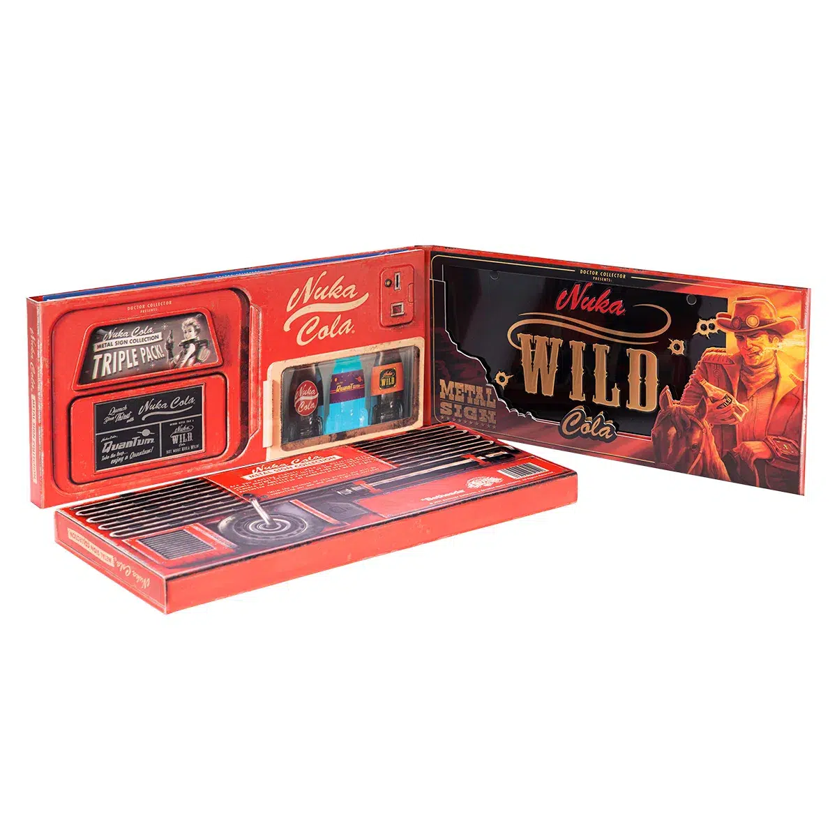 1069364-fallout-metal-sign-triple-pack-nuka-cola-02 Fallout Metal Sign Collection Triple Pack "Nuka Cola"