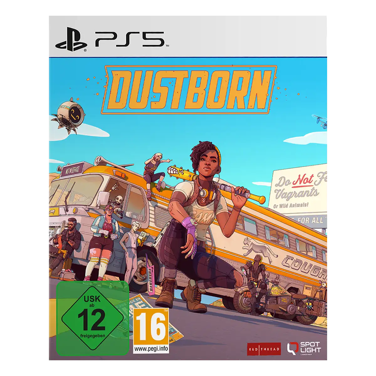 Dustborn Deluxe Edition (PS5) Cover Dustborn Deluxe Edition (PS5) Cover