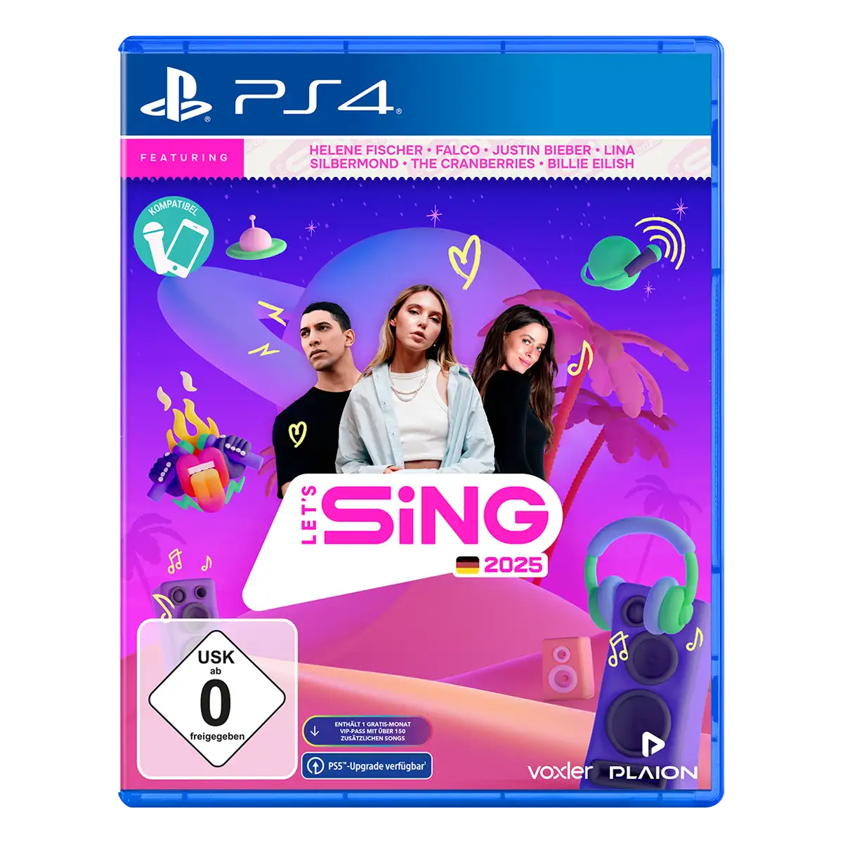 Let's Sing 2025 German Version (PS4)