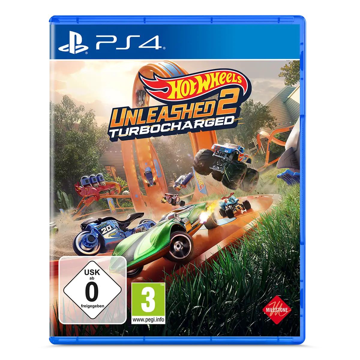 Hot Wheels Unleashed™ 2 Turbocharged (PS4) Cover Hot Wheels Unleashed™ 2 Turbocharged (PS4) Cover