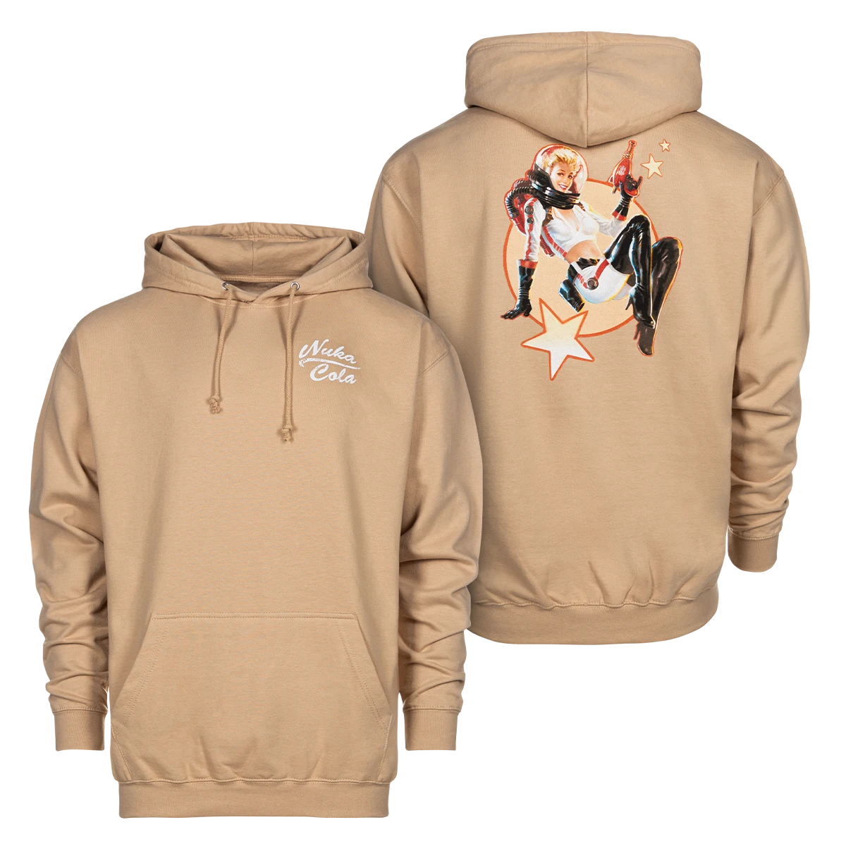 Fallout Hoodie "Nuka Girl" sand S Cover