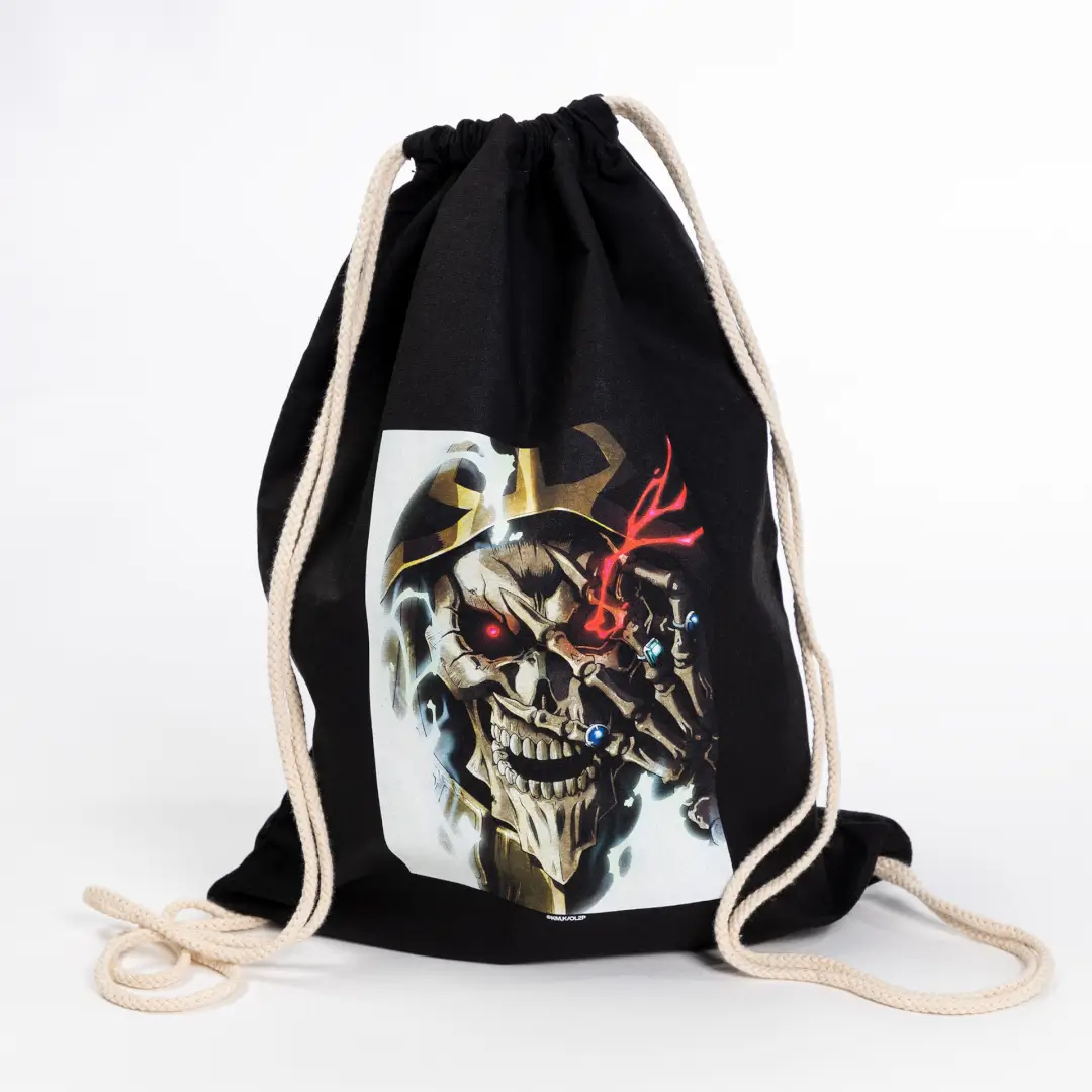 Overlord 2 Momonga Turnbeutel Schwarz Overlord 2 Momonga Turnbeutel Schwarz