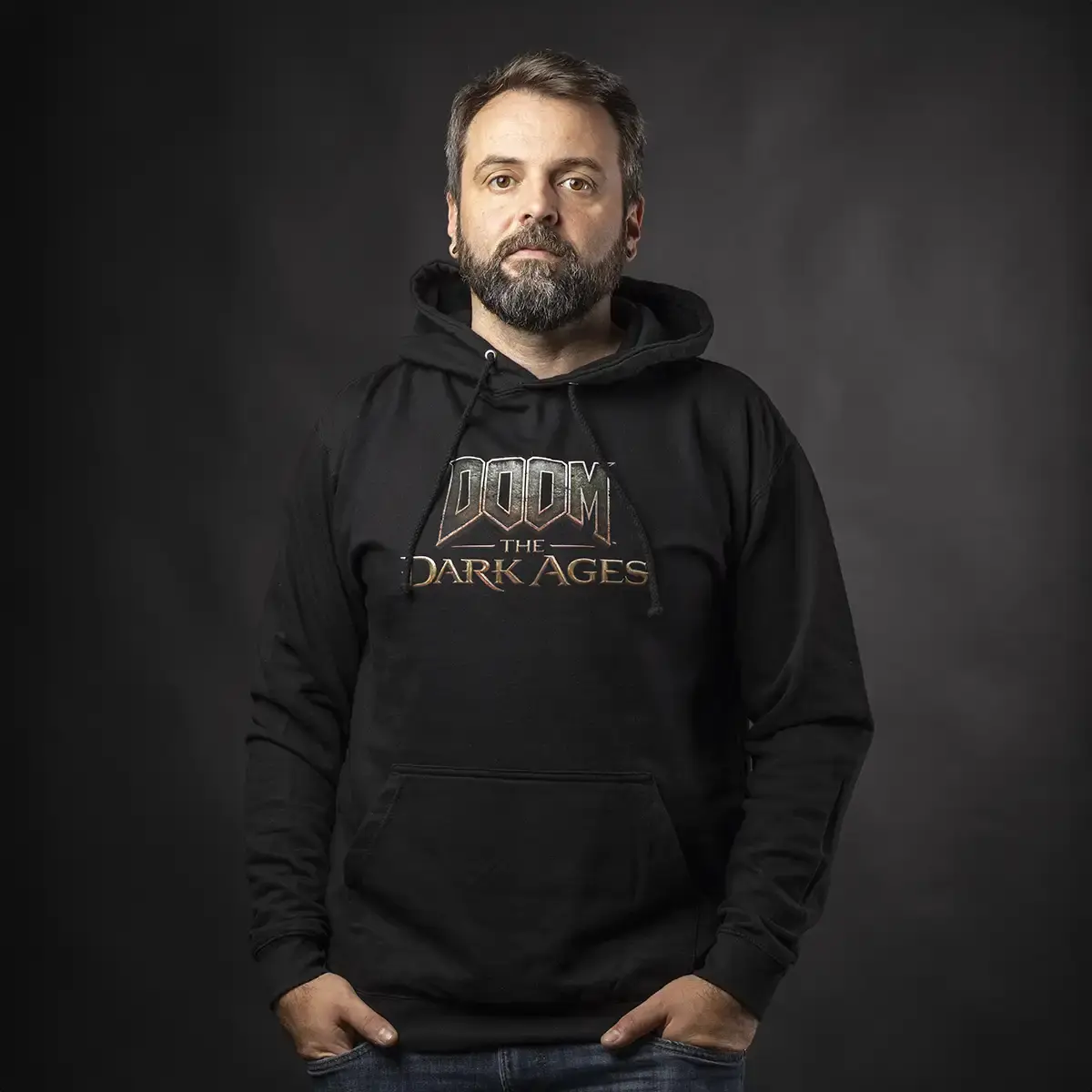 Doom The Dark Ages Logo Hoodie S Doom The Dark Ages Logo Hoodie S