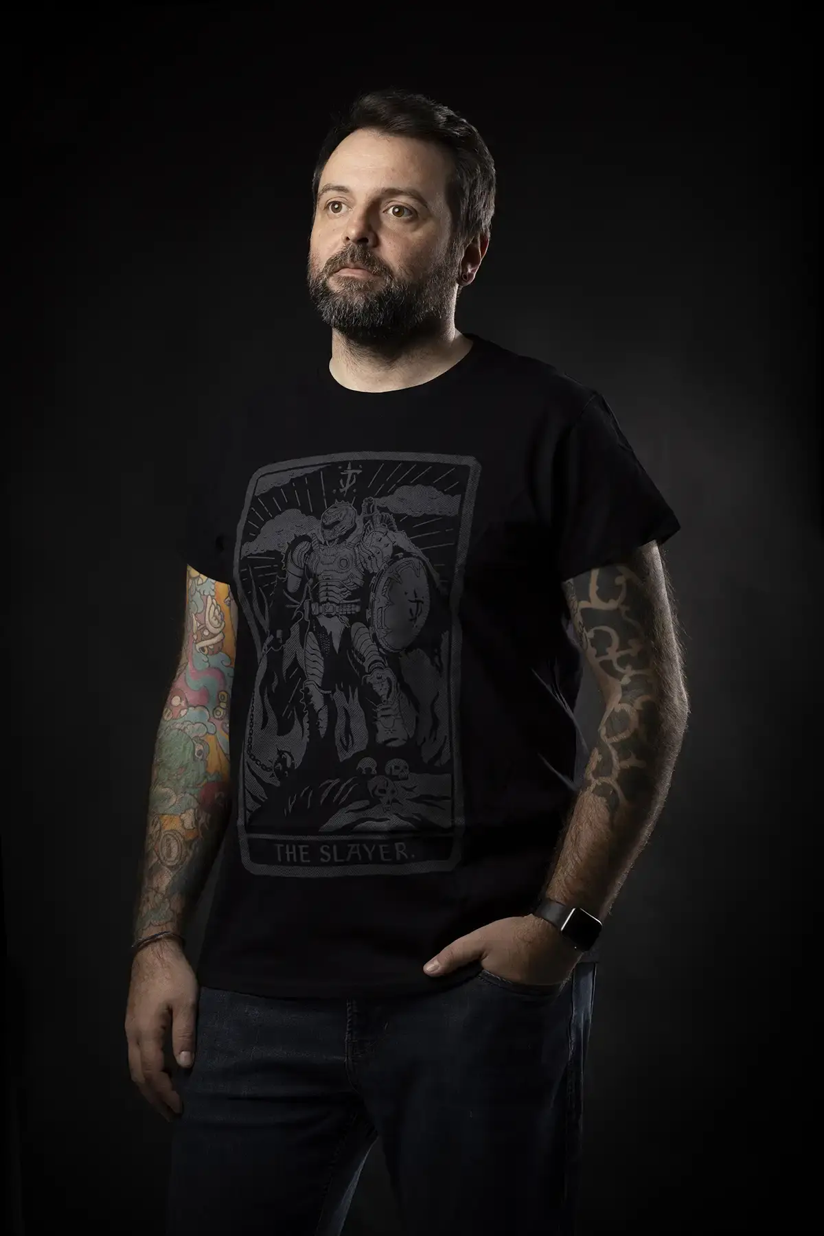 DOOM The Dark Ages T-Shirt "Tarot" S DOOM The Dark Ages T-Shirt "Tarot" S