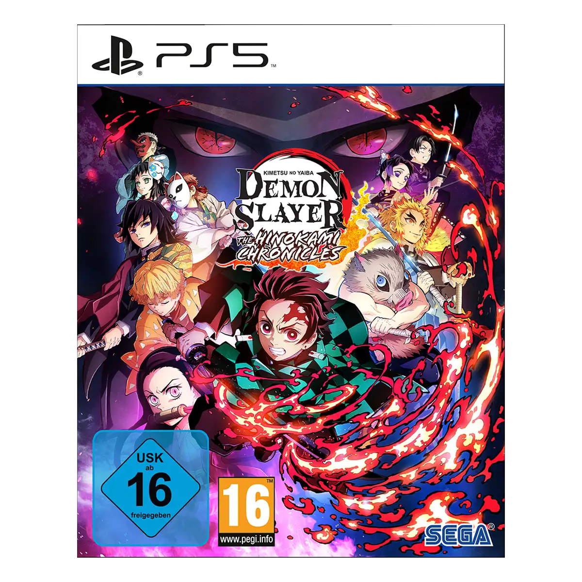 Demon Slayer -Kimetsu no Yaiba- The Hinokami Chronicles (PS5) Cover Demon Slayer -Kimetsu no Yaiba- The Hinokami Chronicles (PS5) Cover