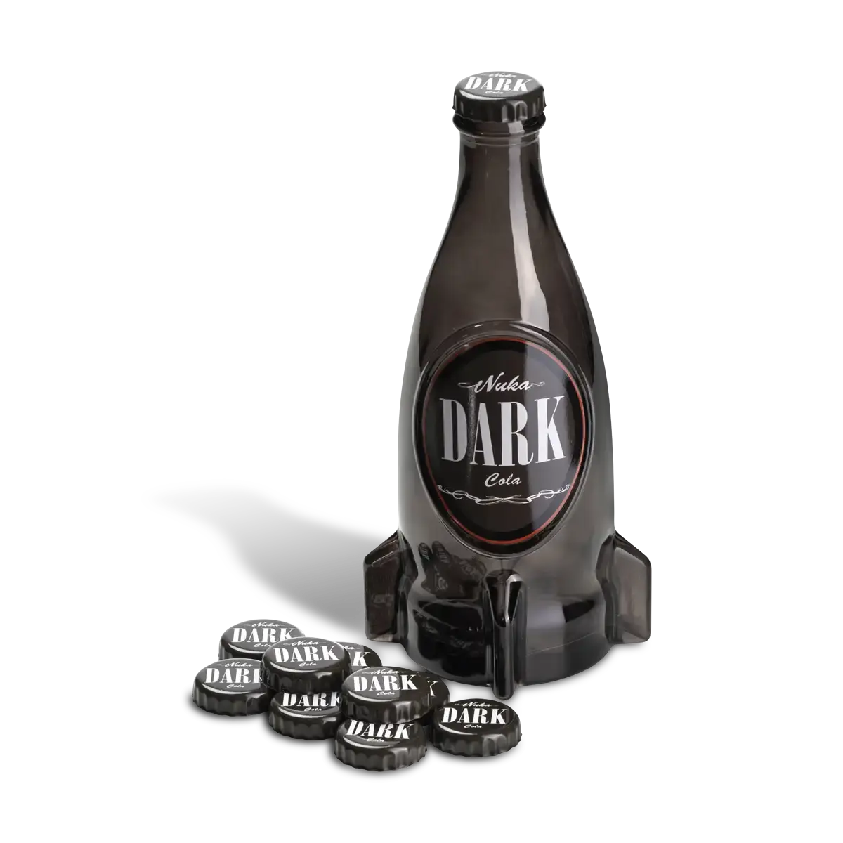 Fallout Nuka-Cola Dark Glass Bottle & Caps Cover Fallout Nuka-Cola Dark Glass Bottle & Caps Cover