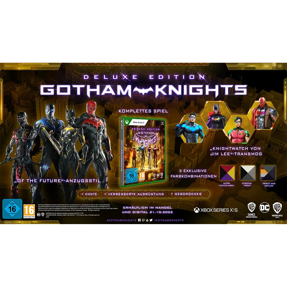 Gotham Knights Deluxe Edition (Xbox Series X) Image 3