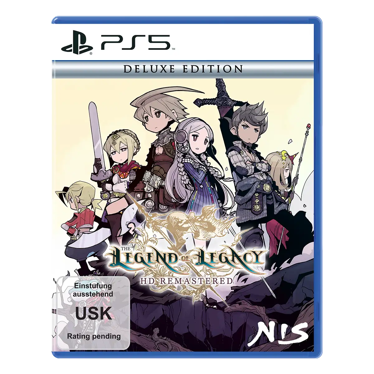 The Legend of Legacy HD Remastered - Deluxe Edition (PS5) Cover