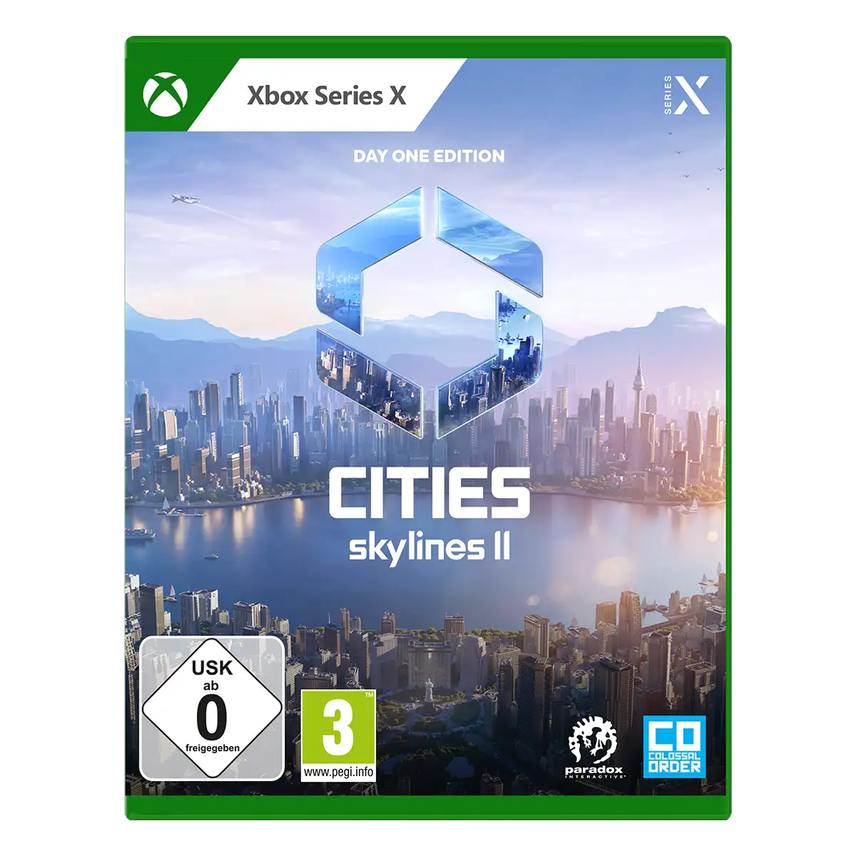 Cities: Skylines II Day One Edition (Xbox Series X) Cover Cities: Skylines II Day One Edition (Xbox Series X) Cover