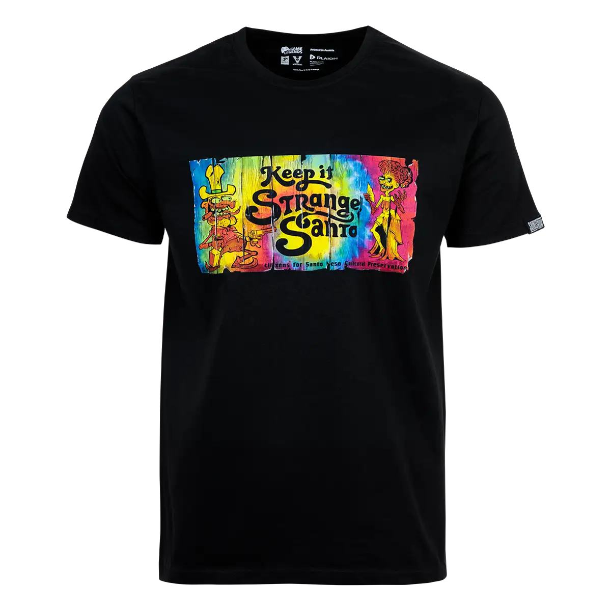 Saints Row T-Shirt "Keep it strange" Black