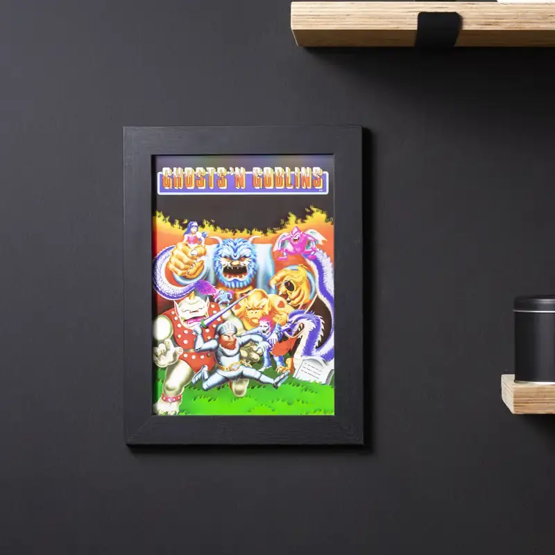 Pixel Frames Plax Ghost n Goblins