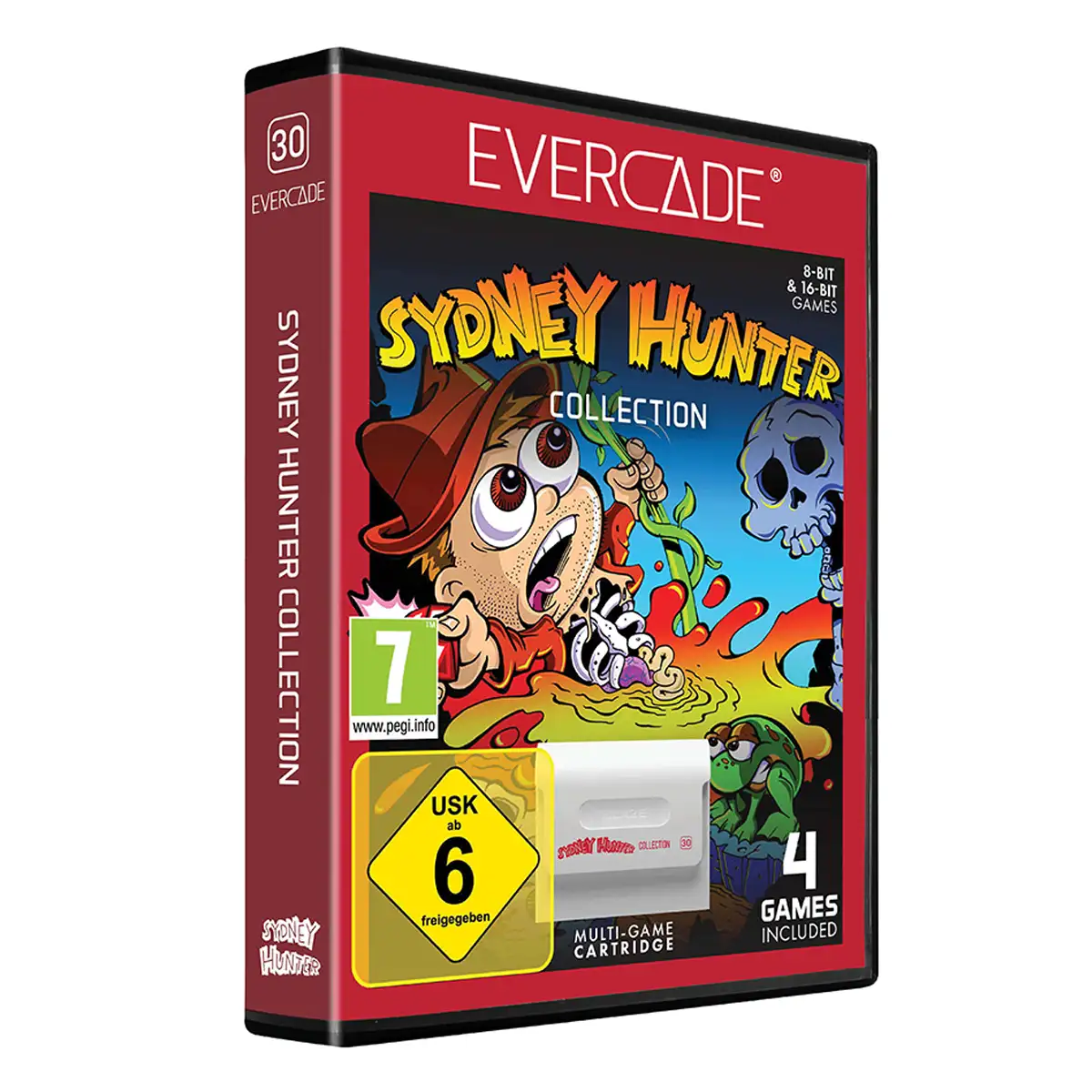 Blaze Evercade Sydney Hunter Collection Cartridge Cover Blaze Evercade Sydney Hunter Collection Cartridge Cover