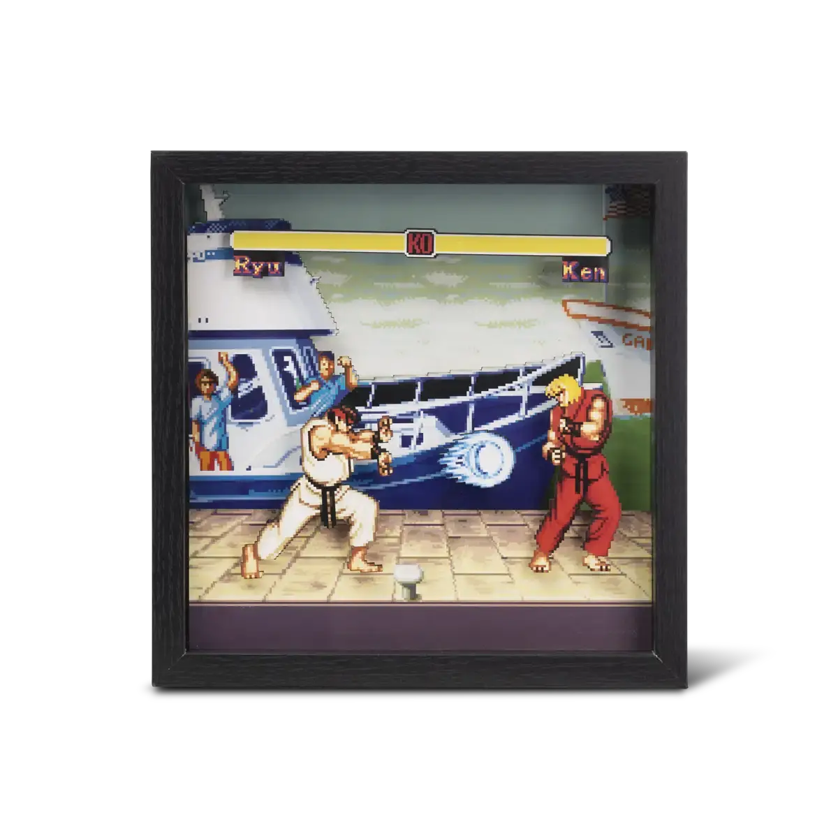 Pixel Frames Street Fighter "Boat Scene" Pixel Frames Street Fighter "Boat Scene"