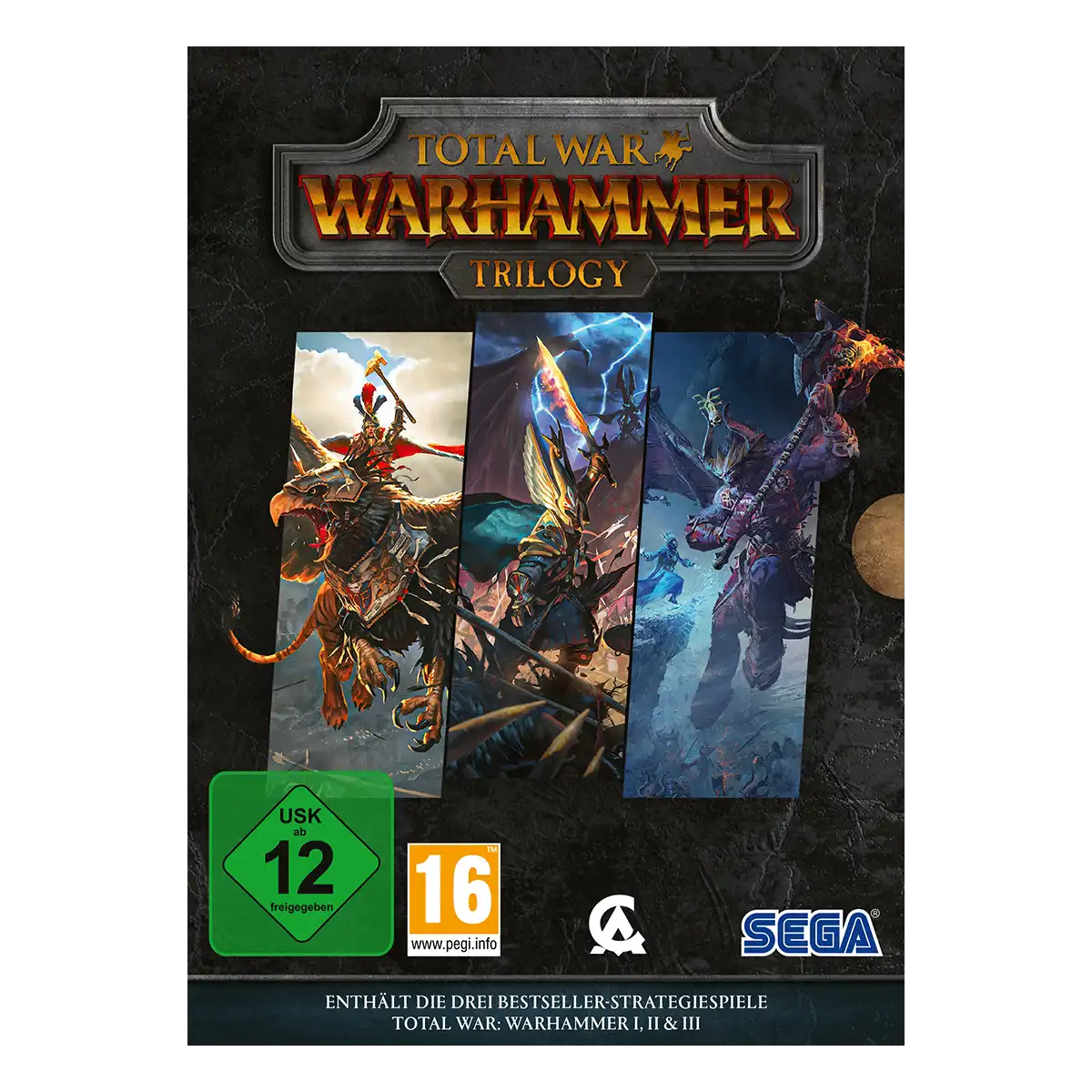 Total War: Warhammer Trilogy (Code in a Box) (PC) Cover