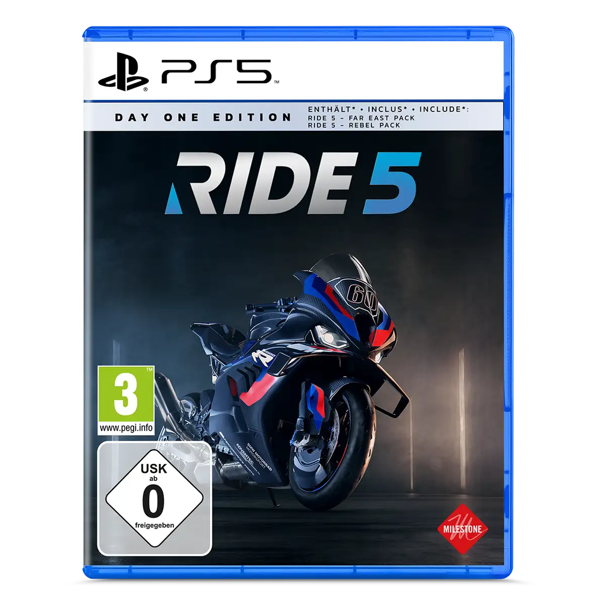 RIDE 5 Day One Edition (PS5) Cover