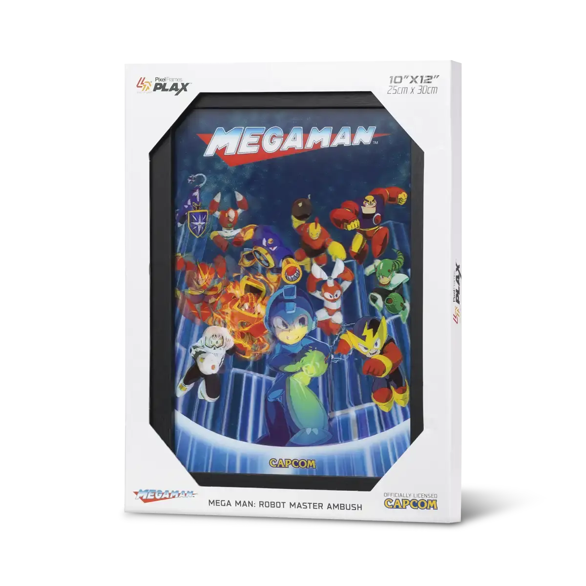Pixel Frames Plax Mega Man Ambush