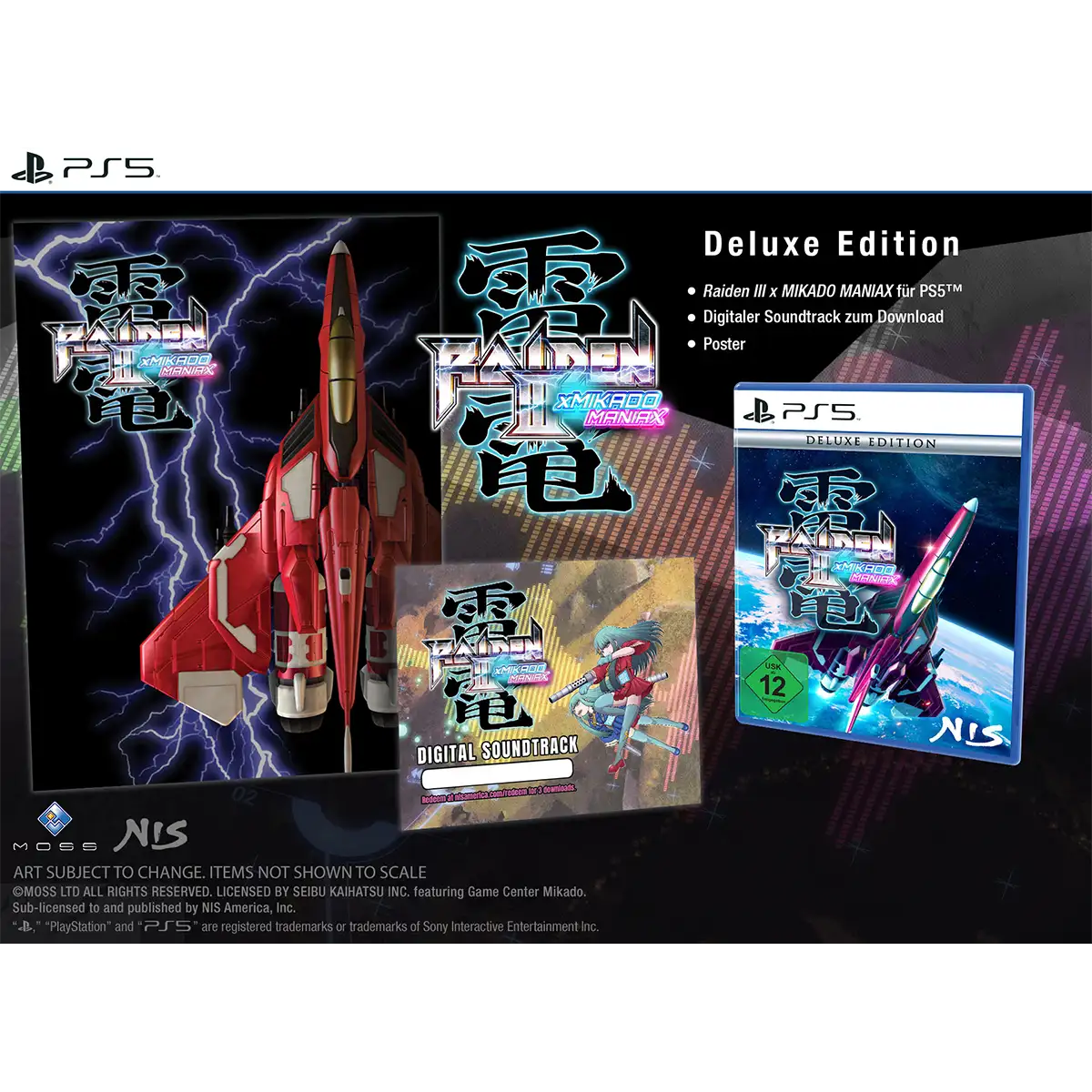 Raiden III x MIKADO MANIAX Deluxe Edition (PS5) Raiden III x MIKADO MANIAX Deluxe Edition (PS5)