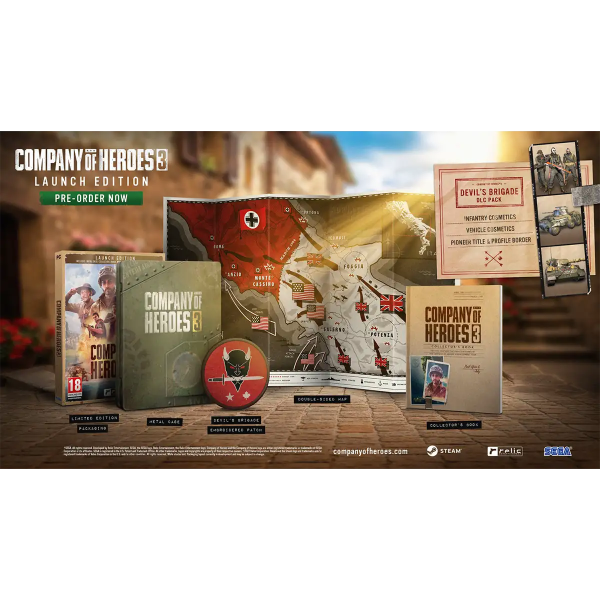 Company of Heroes 3 Launch Edition (Metal Case) (PC) Image 3