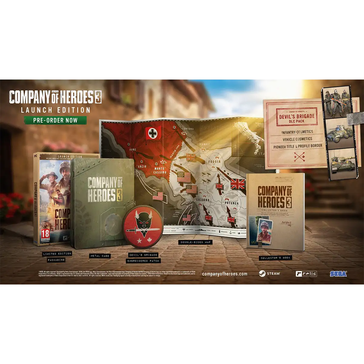 Company of Heroes 3 no Steam