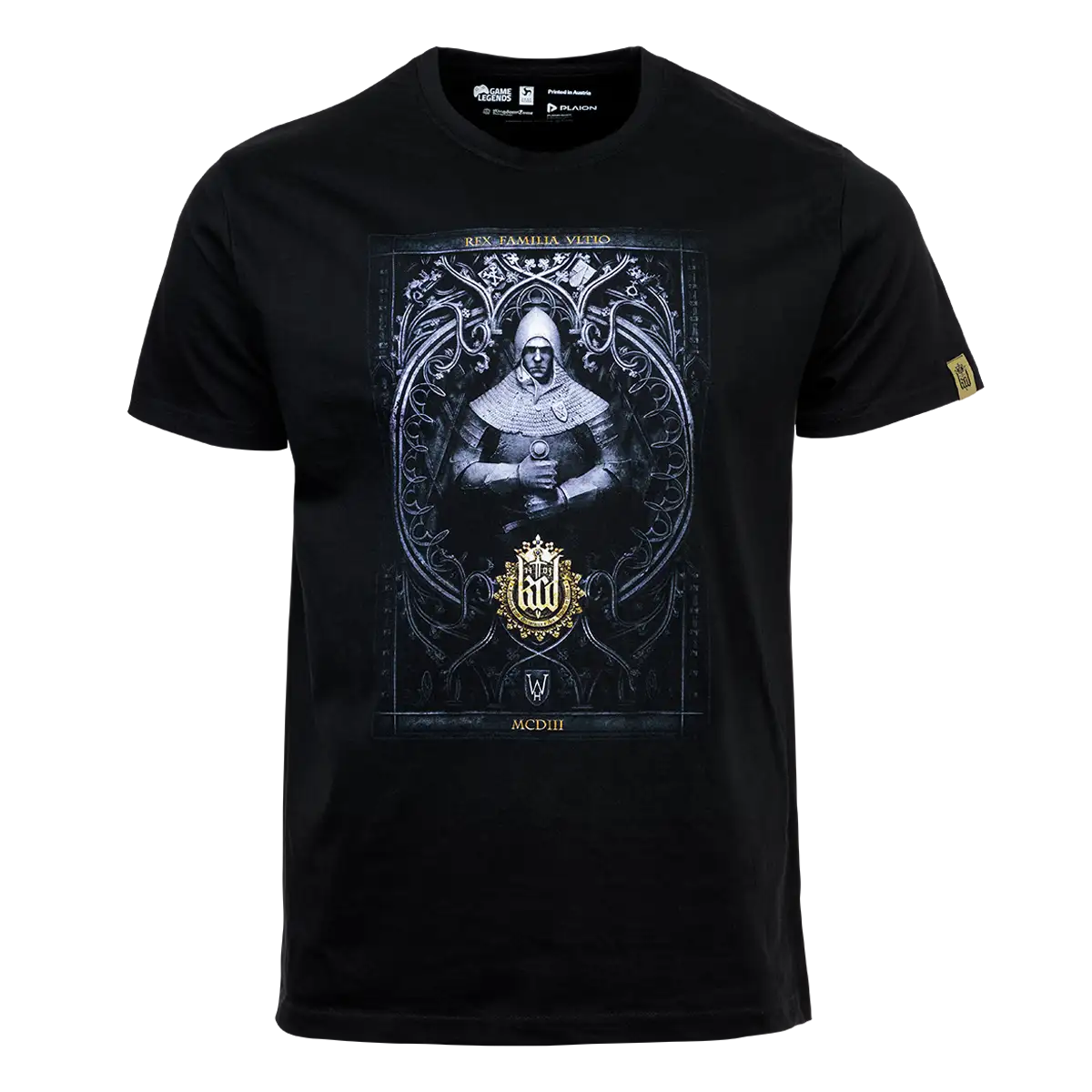 Kingdom Come: Deliverance T-Shirt "Rex Familia" schwarz XXL Cover Kingdom Come: Deliverance T-Shirt "Rex Familia" schwarz XXL Cover