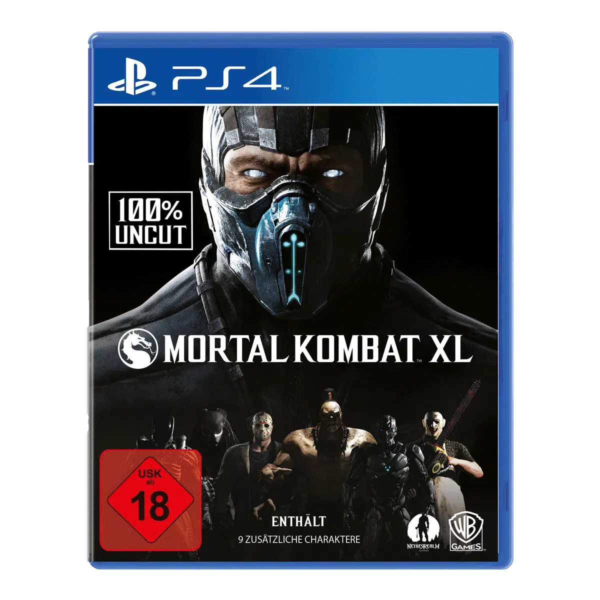 1061237_MortalKombatXL_PS4 Mortal Kombat XL (PS4) Cover