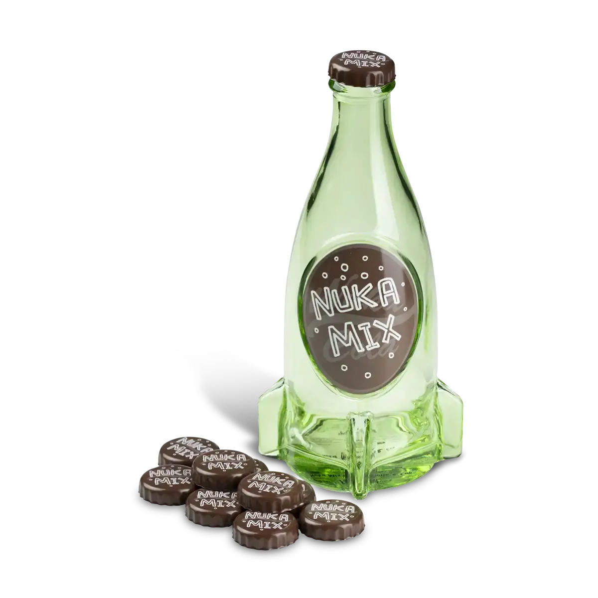 Fallout Nuka-Cola Mix Glasflasche und Kronkorken