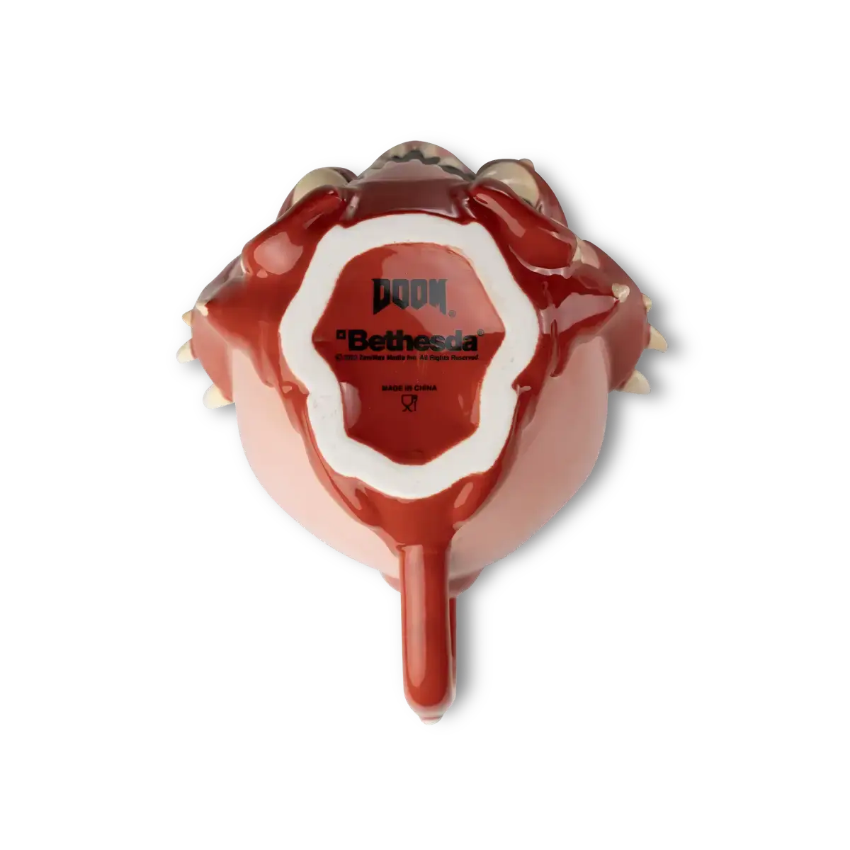 DOOM Cacodemon Ceramic Mug with Lid DOOM Cacodemon Ceramic Mug with Lid