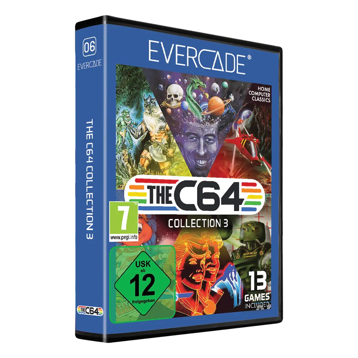 Blaze Evercade The C64 Collection 3 Cartridge Cover Blaze Evercade The C64 Collection 3 Cartridge Cover