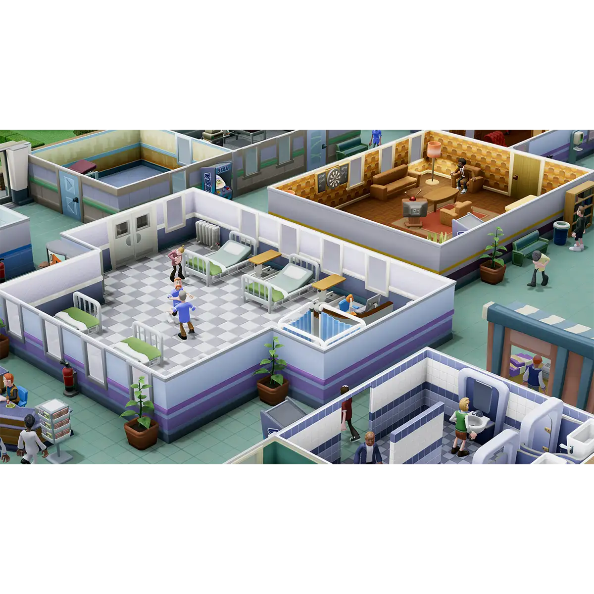 Two Point Hospital (Code in a Box) (Switch) Two Point Hospital (Code in a Box) (Switch)