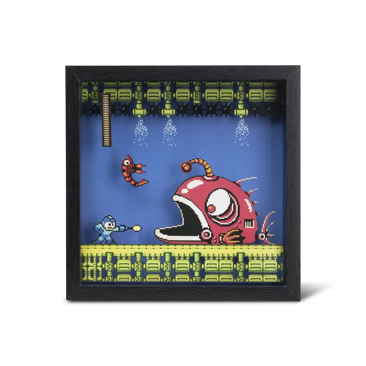 Pixel Frames Megaman 2 Lantern Fish Cover Pixel Frames Megaman 2 Lantern Fish Cover