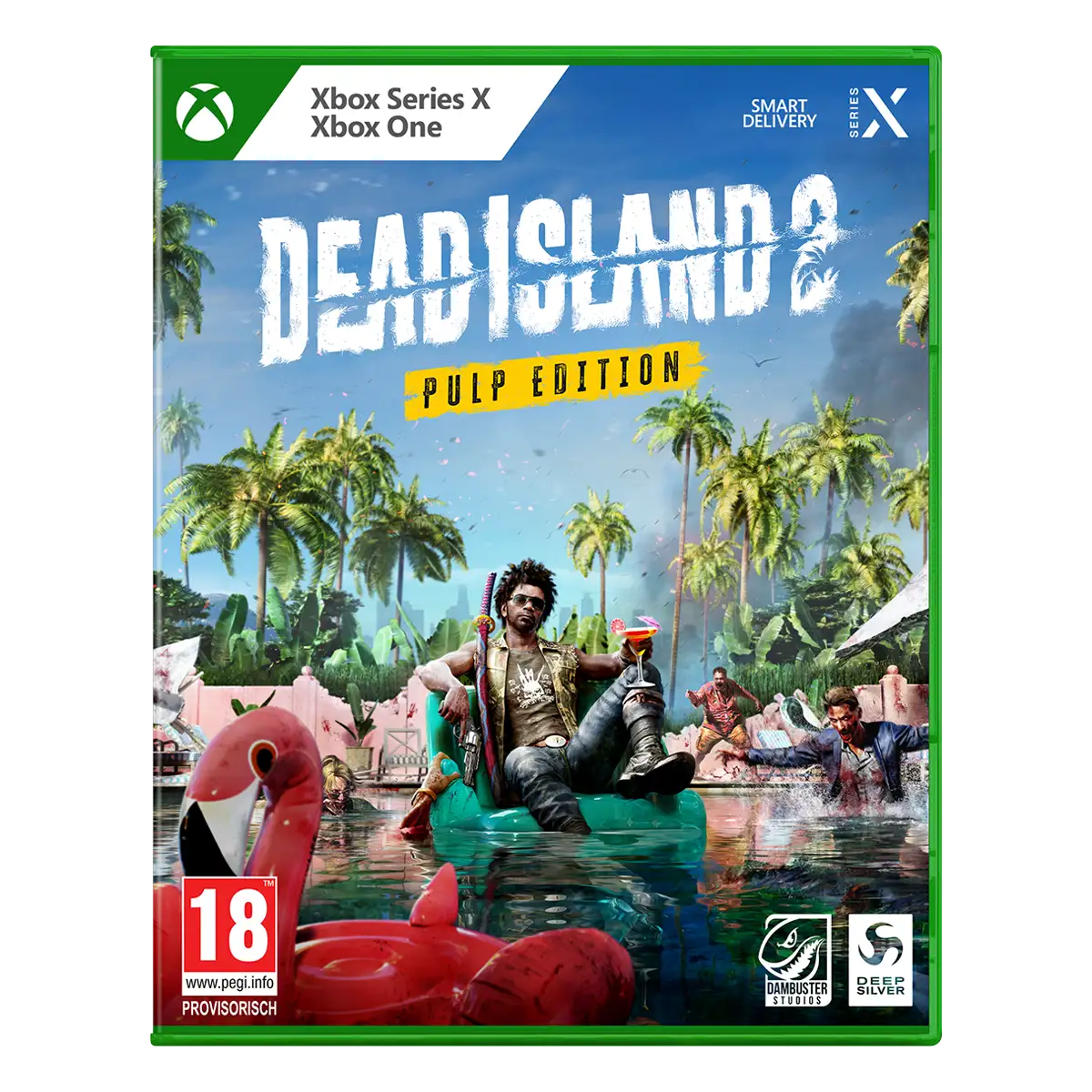 Dead Island 2 PULP Edition (XONE/XSRX) (PEGI) Cover Dead Island 2 PULP Edition (XONE/XSRX) (PEGI) Cover