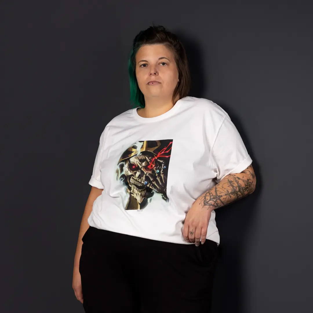 Overlord 2 Momonga Tee White Overlord 2 Momonga Tee White