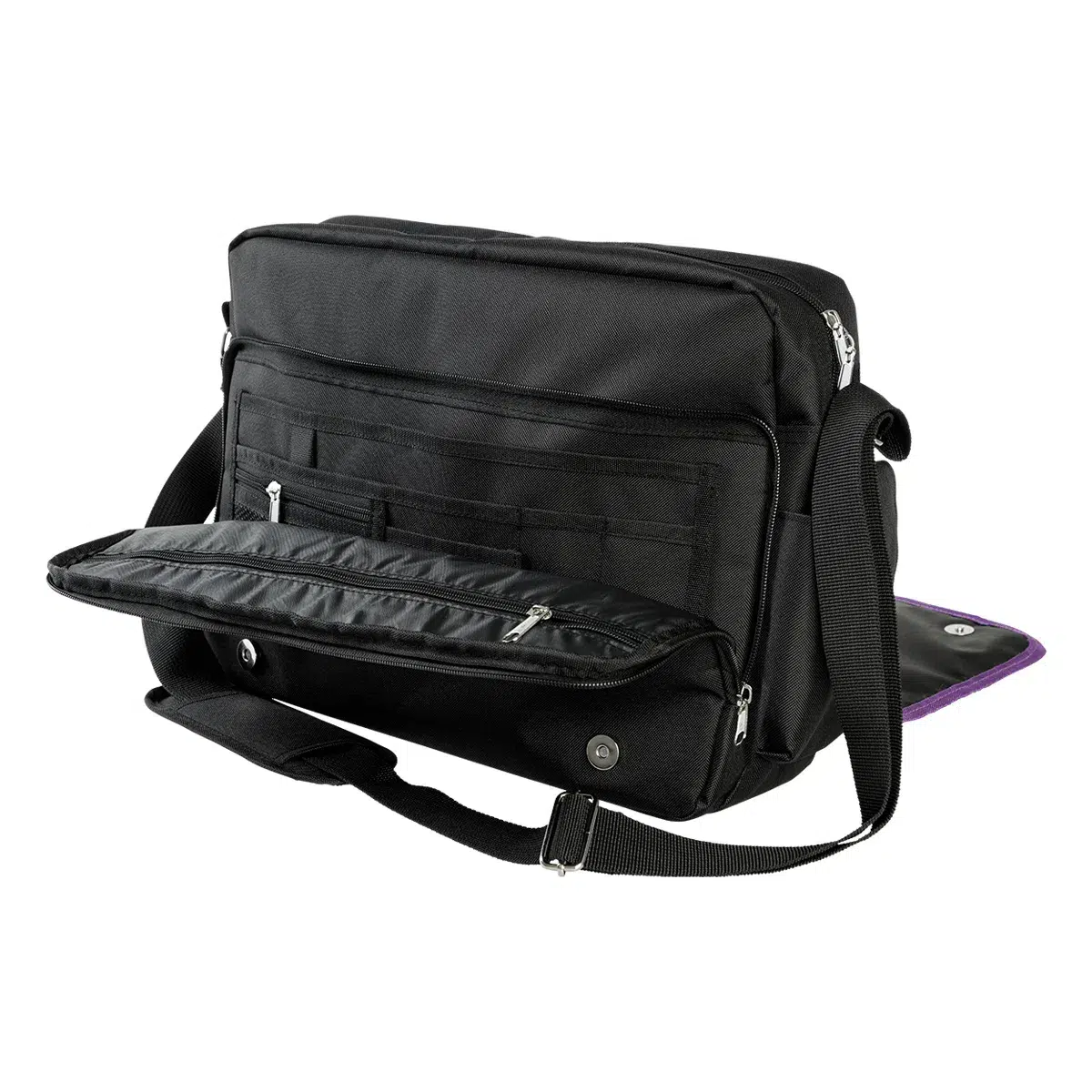1079311-saints-row-5-messenger-bag-snake-mural-open Saints Row Messenger Bag "Snake Mural"