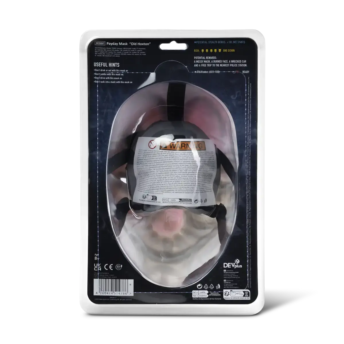 Payday 2 Face Mask "Old Hoxton"