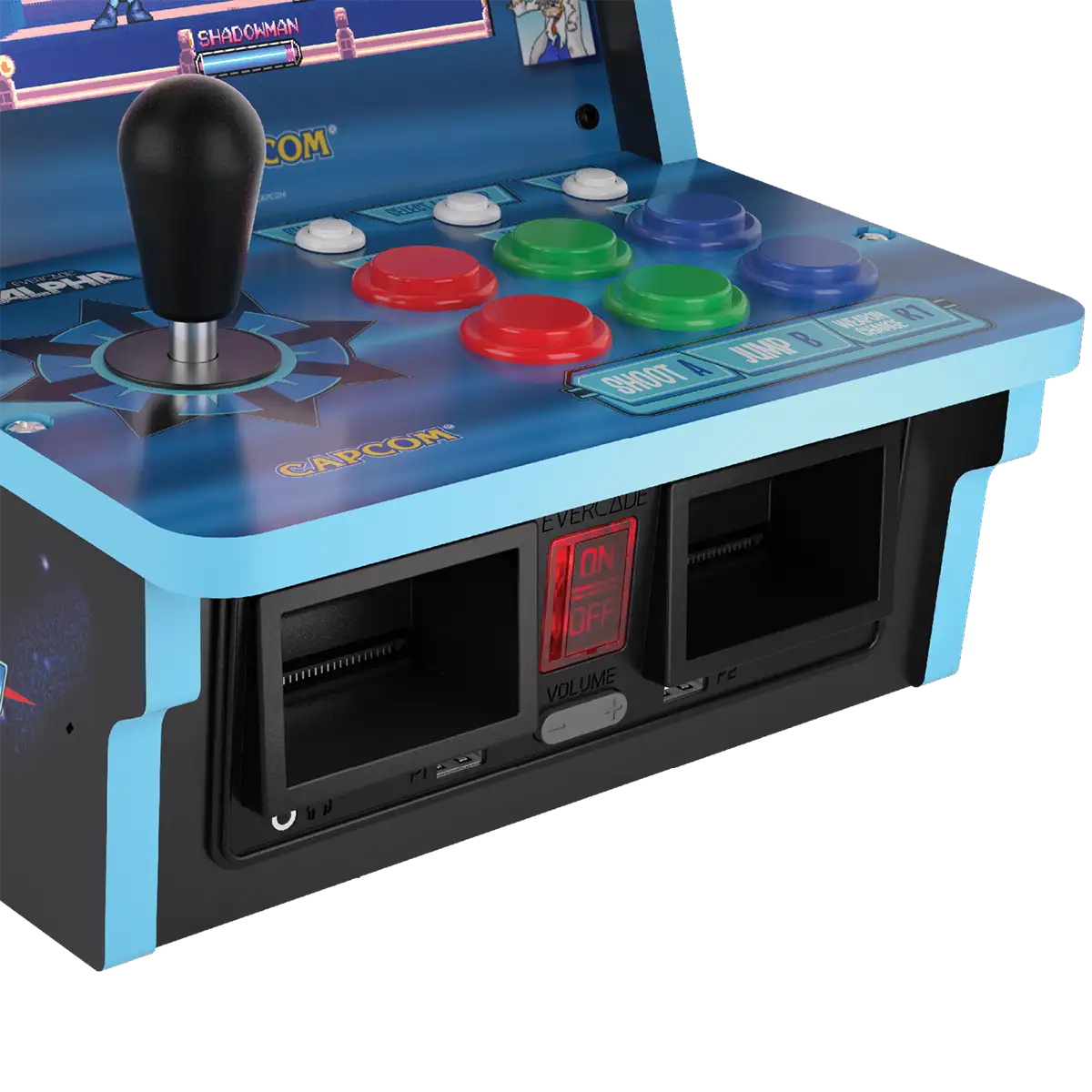 Blaze Evercade Alpha Mega Man Bartop Arcade Image 17