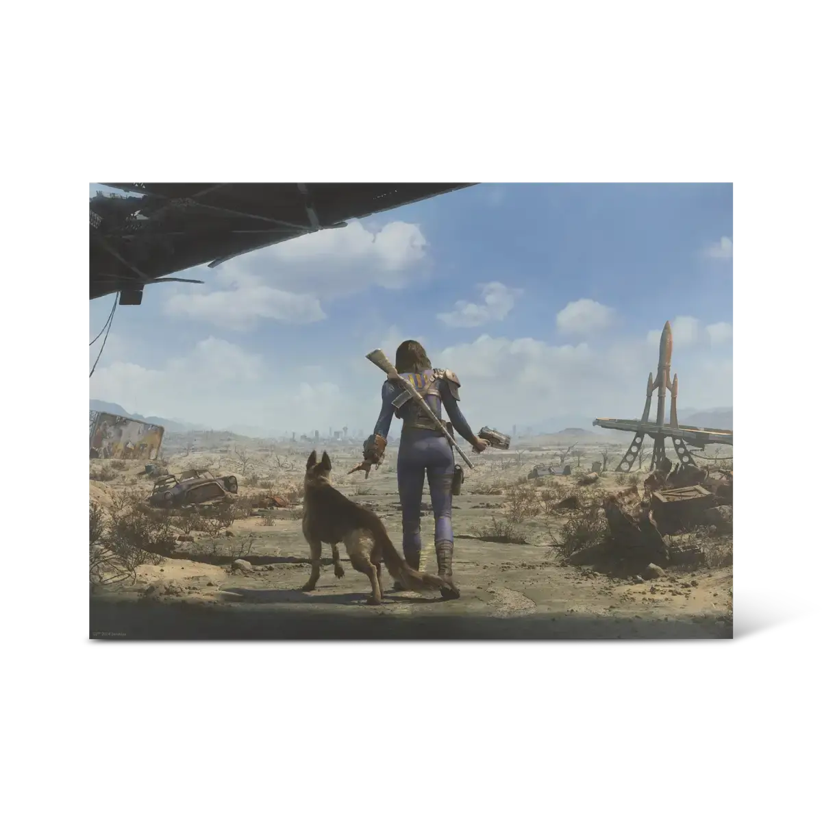 Fallout "Neighborhood Patrol" Kunstposter
