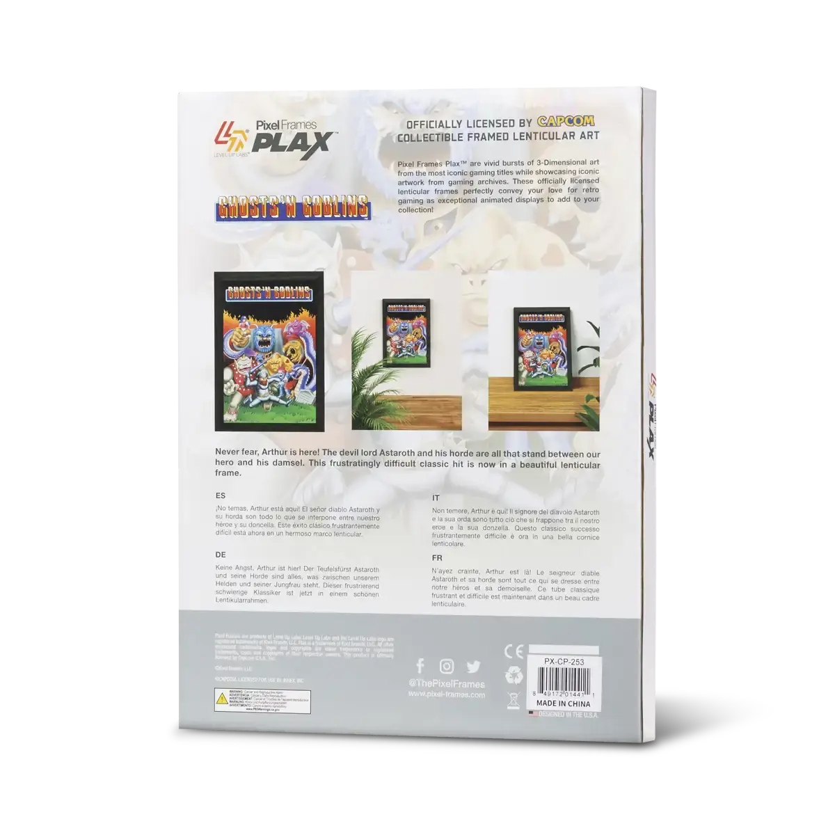 Pixel Frames Plax Ghost n Goblins